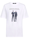 Karl Lagerfeld X Cara Delevingne Avatar T-shirt In Weiss