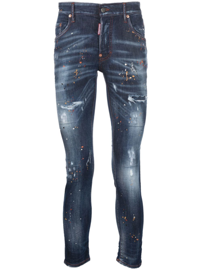 Dsquared2 Super Twinky Skinny Jeans In Blue