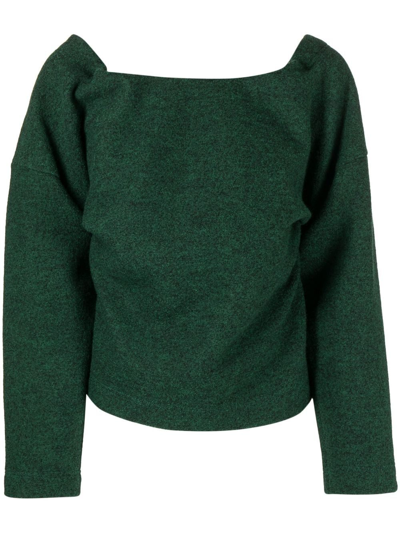 Litkovskaya Lace-up Detail Jumper In Green