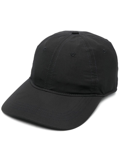 Lacoste Solid-colour Baseball Cap In Black