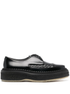 Adieu Type 101 Derby Creeper Lace-up Shoes In Schwarz