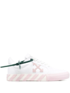 Off-white Vulcanized Low-top Sneakers In Weiss