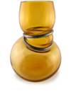 Vanessa Mitrani Double Ring Polished Vase In Gelb