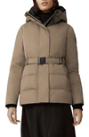 Canada Goose Mckenna Belted Utility Jacket In Beige