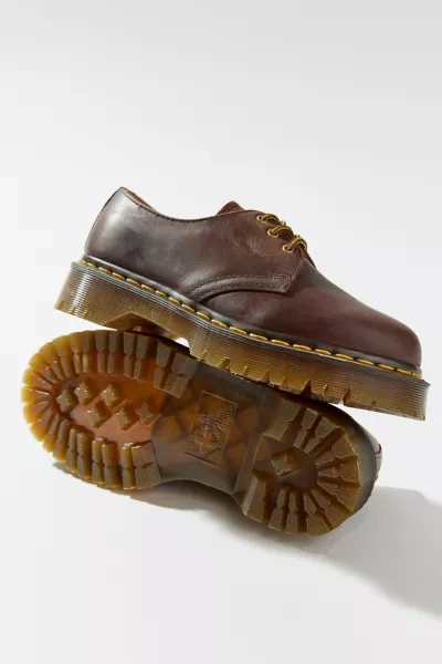 Dr. Martens' 1461 Bex Crazy Horse Leather Oxford In Brown