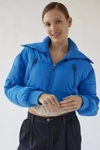 Urban Outfitters Uo Lily Cropped Puffer Jacket In Blue