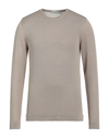 Vneck Sweaters In Beige