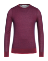 Vneck Sweaters In Pink