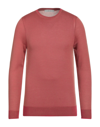 Vneck Sweaters In Red