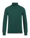 Berna Turtlenecks In Emerald Green