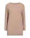 Emme By Marella Sweaters In Sand