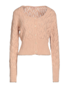 Twinset Cardigans In Camel