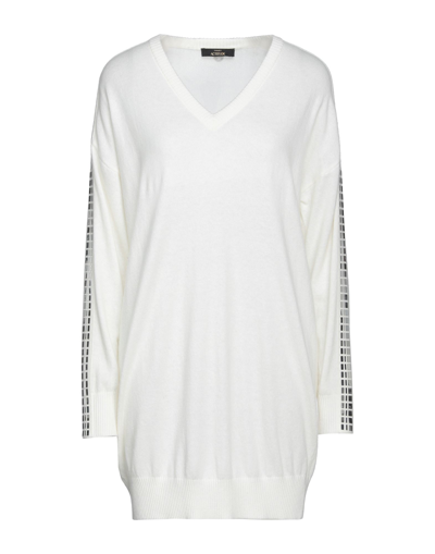 Actitude By Twinset Sweaters In White