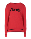 Frankie Morello Sweaters In Red