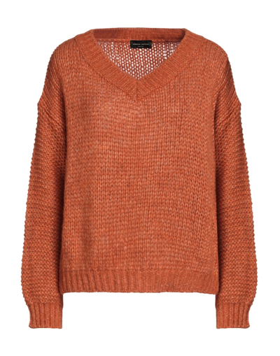 Roberto Collina Sweaters In Red