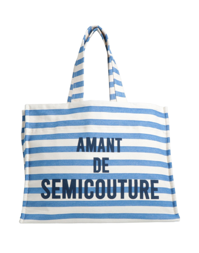 Semicouture Handbags In Blue