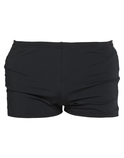 Speedo Man Swim Trunks Black Size 40 Polyester, Pbt - Polybutylene Terephthalate