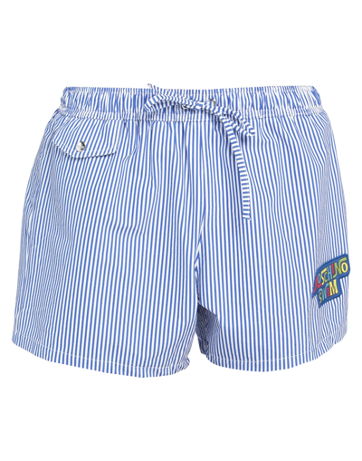 Moschino Swim Trunks In Blue