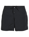 VANS VANS MAN BEACH SHORTS AND PANTS BLACK SIZE 34 COTTON, NYLON