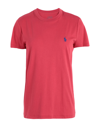 Polo Ralph Lauren T-shirts In Red