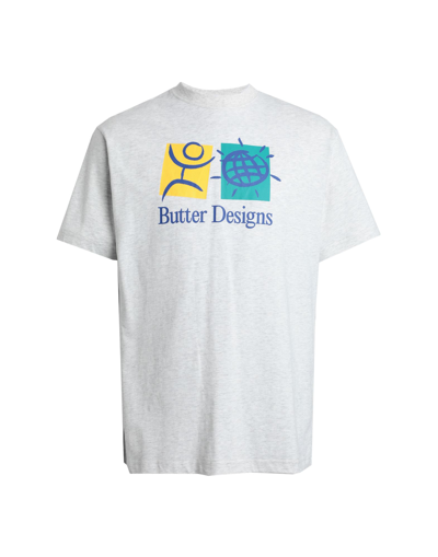 Butter Goods T-shirts In Light Grey