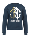 Roberto Cavalli Sweatshirts In Blue