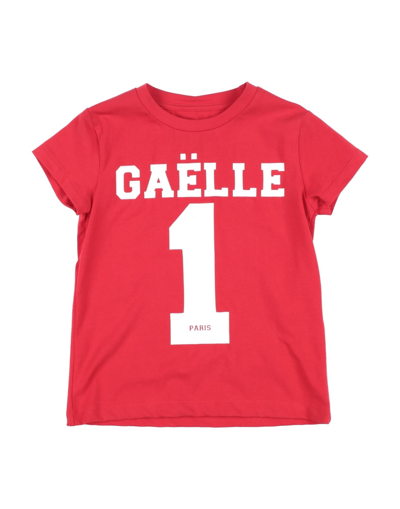 Gaelle Paris Kids' T-shirts In Red