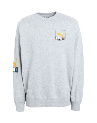 Puma Sweatshirts In Grey