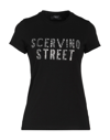 Scervino T-shirts In Black