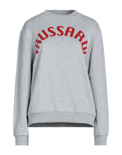 Trussardi Sweatshirts In Grey