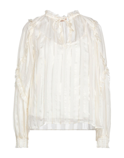Twinset Blouses In Ivory