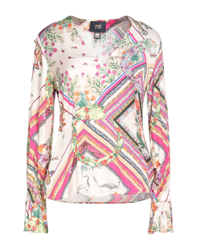 Cavalli Class Blouses In Pink