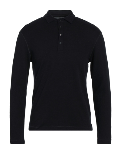 Majestic Polo Shirts In Blue