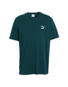 Puma T-shirts In Green