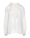 Alberta Ferretti Blouses In Ivory