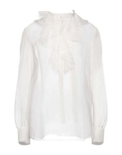 Alberta Ferretti Blouses In Ivory