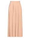 Mm6 Maison Margiela Long Skirts In Beige