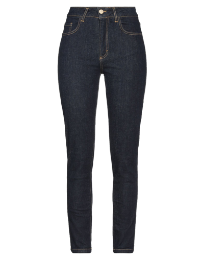 Frankie Morello Woman Jeans Blue Size 27 Cotton, Elastane