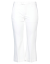 Dondup Cropped Pants In White