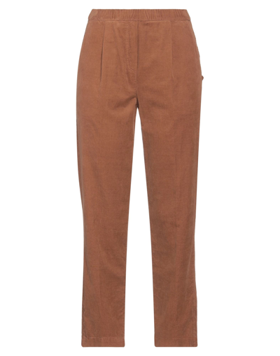 Anna Seravalli Pants In Brown