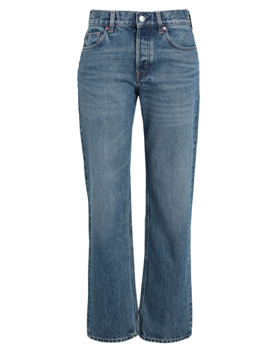 Other Stories &  Woman Denim Pants Blue Size 29w-30l Organic Cotton, Post-consumer Recycled Cotton