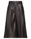 Sfizio Cropped Pants In Brown