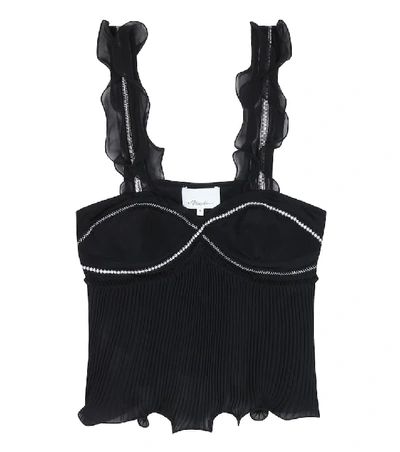 3.1 Phillip Lim / フィリップ リム Embellished Camisole Top In Black