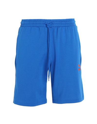 Puma Classics Logo Shorts 8" Baby Tr Man Shorts & Bermuda Shorts Bright Blue Size L Cotton, Polyeste