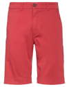 Barbour Man Shorts & Bermuda Shorts Red Size 28 Cotton, Elastane