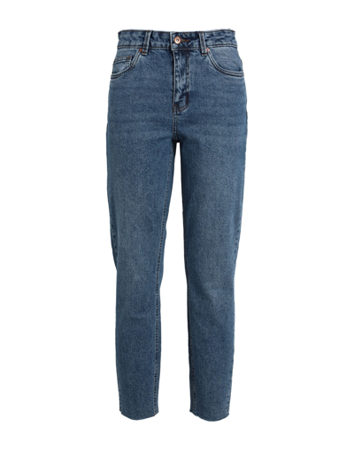 VERO MODA VERO MODA WOMAN JEANS BLUE SIZE 27W-32L COTTON, RECYCLED COTTON, ELASTANE