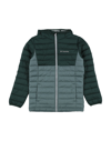 Columbia Kids' Down Jackets In Green