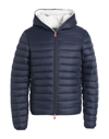 Save The Duck Donald Packable Puffer Jacket In Lead
