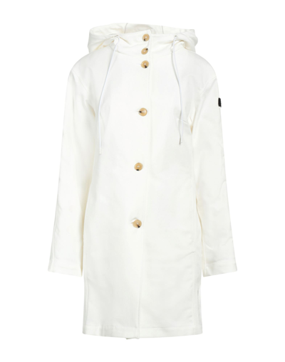Peuterey Overcoats In White