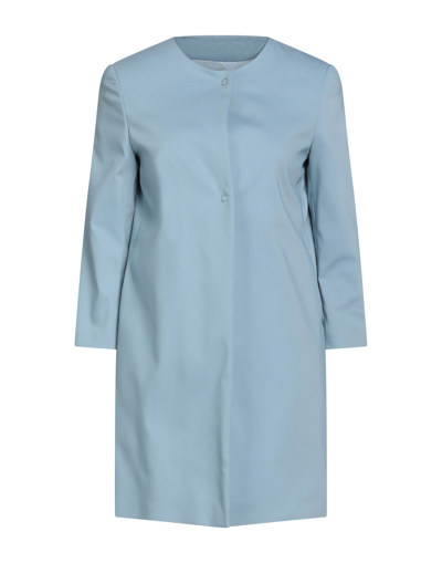 Annie P Overcoats In Blue